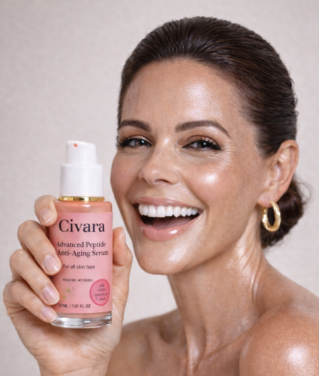 Civara ® Advanced 5x Peptide Anti-Aging Serum
